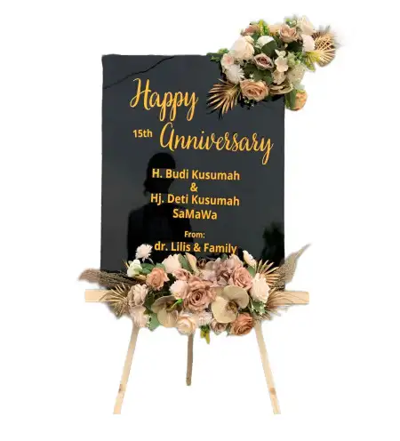 Papan Bunga Akrilik Batang Lupar